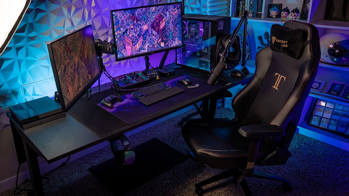 Black Laminate V2 Standing Desk